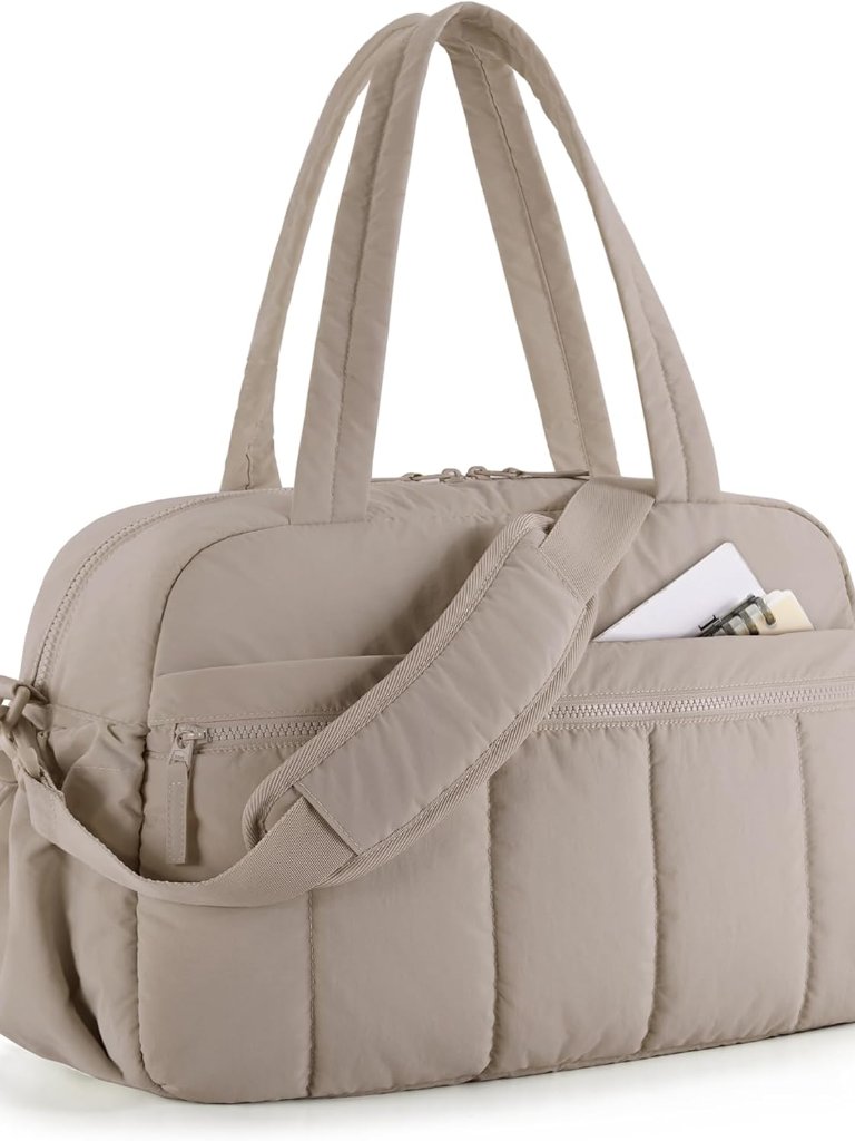 Gym Bag For Women, Duffle Bag For Travel With Wet Pocket, Lightweight Carry On W